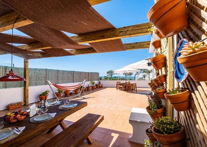 דירה Stunning Terrace With Ocean View אלבופיירה