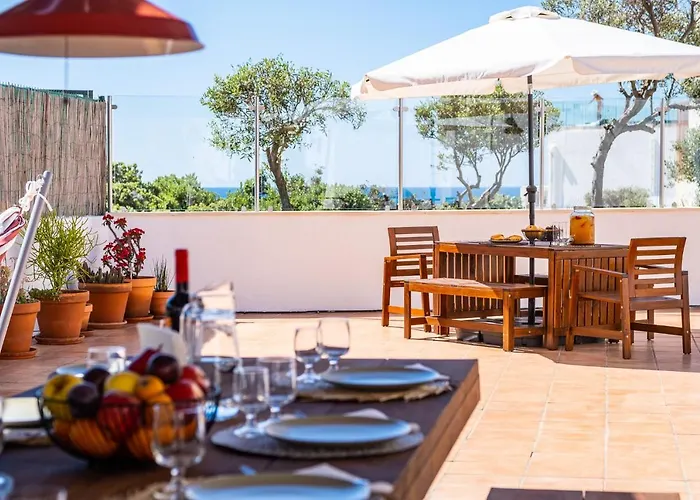 Stunning Terrace With Ocean View Daire Albufeira